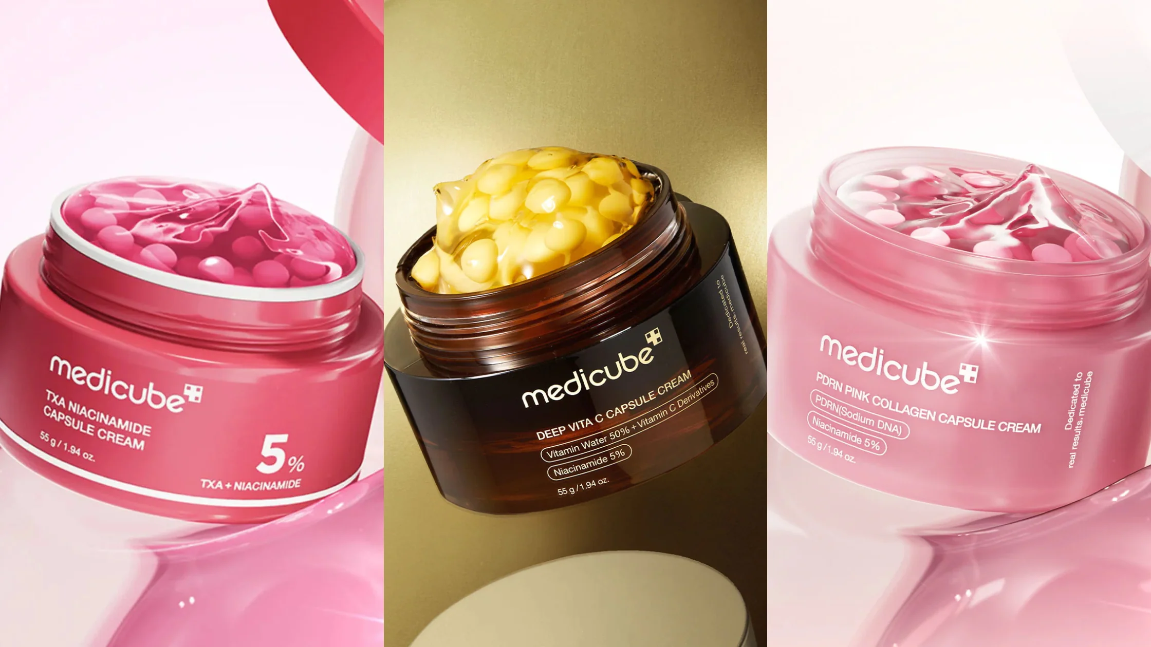 کرم های کپسولی مدی کیوب