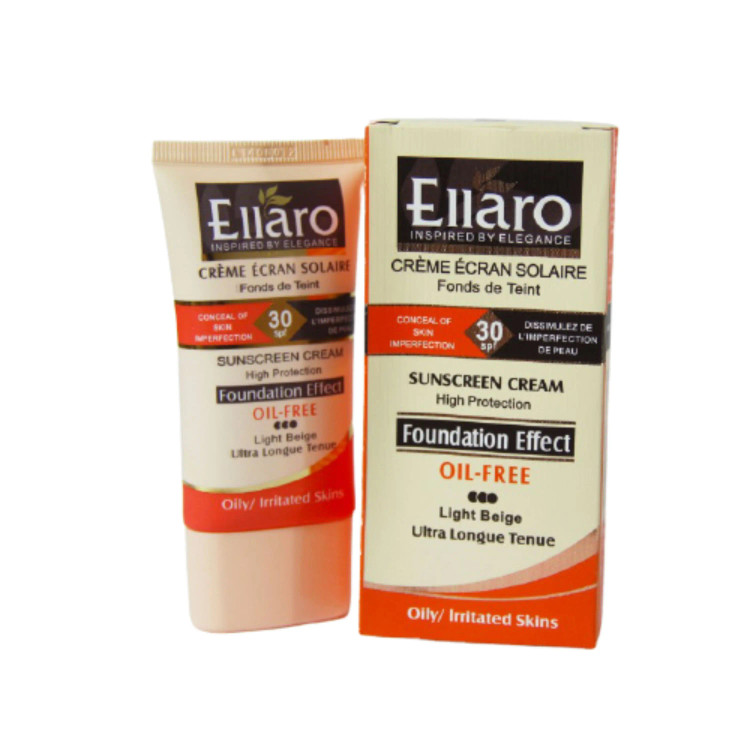 کرم ضد آفتاب الارو رنگی SPF30 بژ روشن حجم 40 میلی لیتر