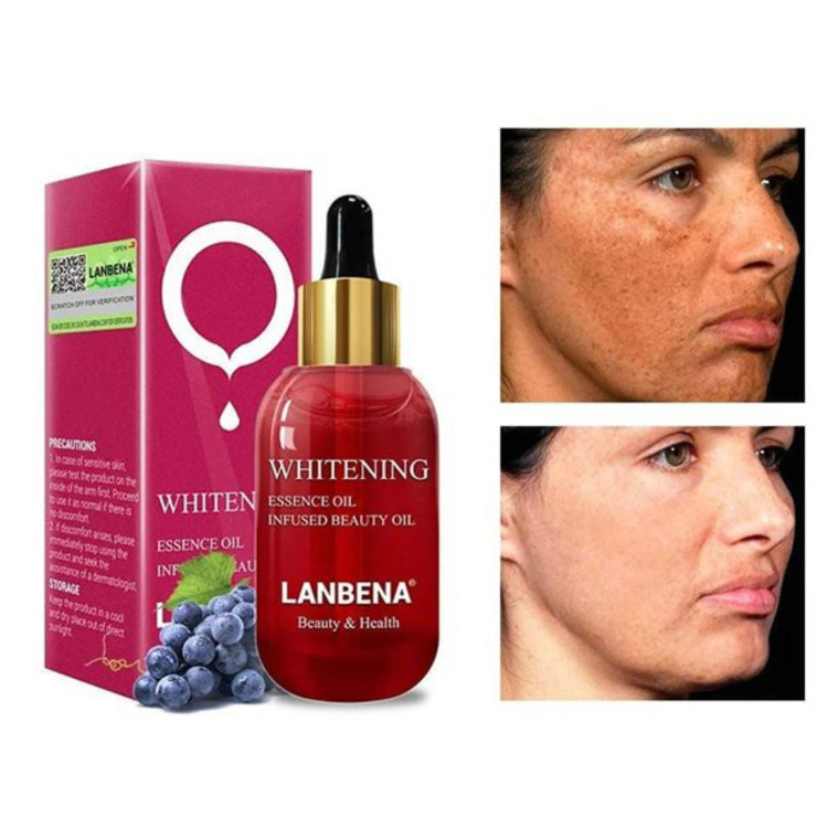 سرم سفید کننده و روشن کننده صورت برند لانبنا Lanbena