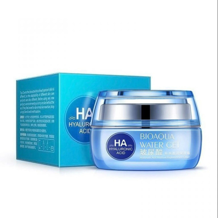 کرم مرطوب کننده هیالورونیک اسید برند بیواکوا Bioaqua