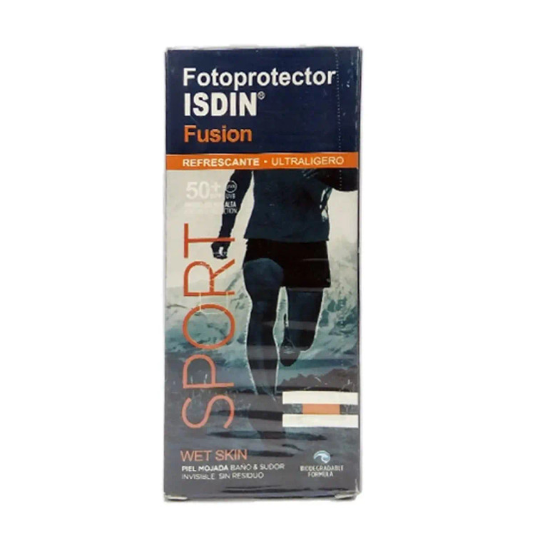 ضد آفتاب فیوژن ایزدین اسپورت بدون رنگ SPF 50 حجم 50 میل