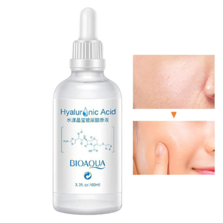 سرم آبرسان و مرطوب کننده هیالورنیک بیواکواBioaqua حجم 100 میل