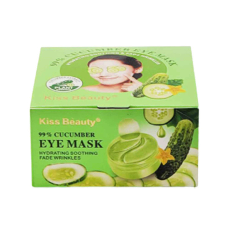 ماسک دور چشم برند کیس بیوتی با عصاره خیار (بسته 60 عددی)
