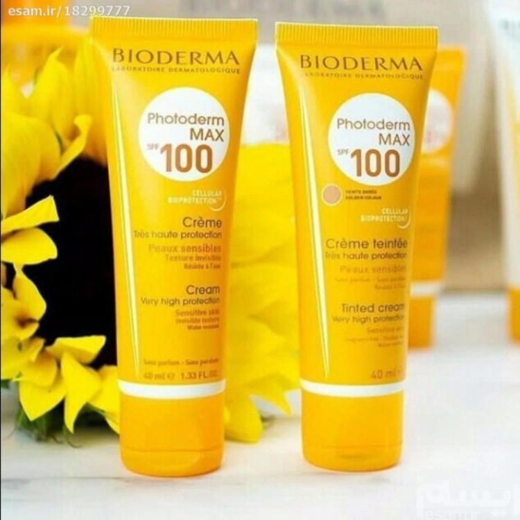 ضد آفتاب رنگی بیودرما مدل SPF 100 (حجم 40 میلی لیتر)