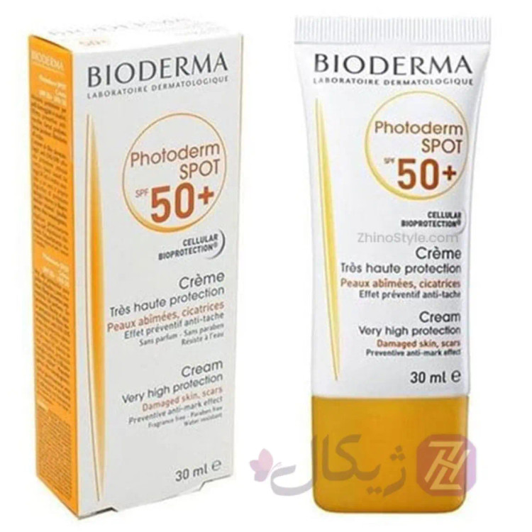 کرم ضد آفتاب بیودرما مدل Photoderm spot SPF 50 حجم 30 میلی لیتر اورجینال