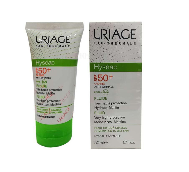 کرم ضد آفتاب اوریاژ مدل Hyseac SPF50 حجم 50 میلی لیتر
