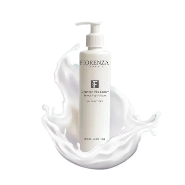 شیر پاک کن انواع پوست فیورنزا 250 میلی لیتر Fiorenza skin cleansing milk 250 ml