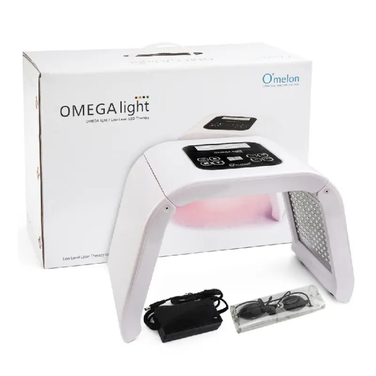 ماسک ال ای دی تونلی امگا لایت 8 رنگ Omega light LED facial mask