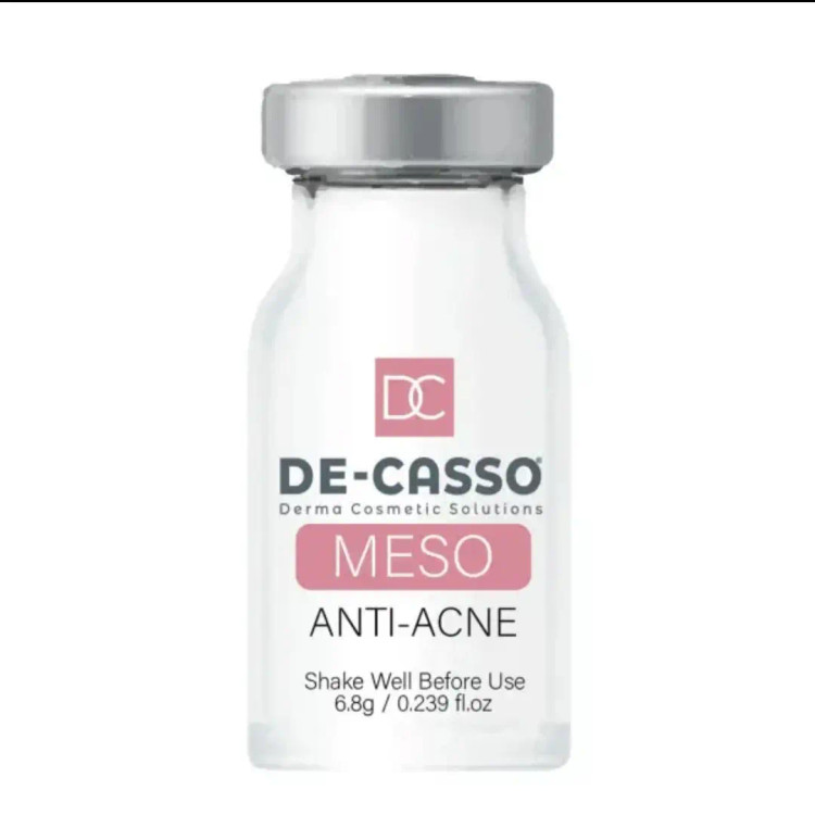 کوکتل مزوتراپی ضد آکنه و جوش دکاسو 10 میلی لیتر Decasso Anti-acne mesotherapy cocktail 10 ml