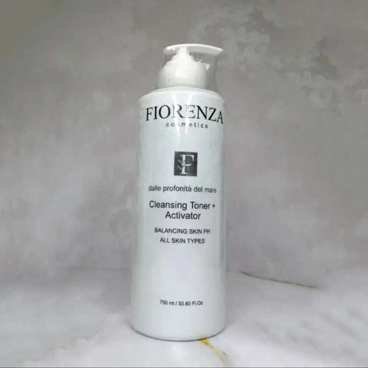 تونر پاک کننده و فعال کننده انواع پوست فیورنزا 750 میلی لیتر Fiorenza cleansing and activating toner for all skin types
