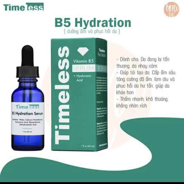 سرم صورت Timeless Vitamin B5 Hyaluronic Acid حجم 30 میل