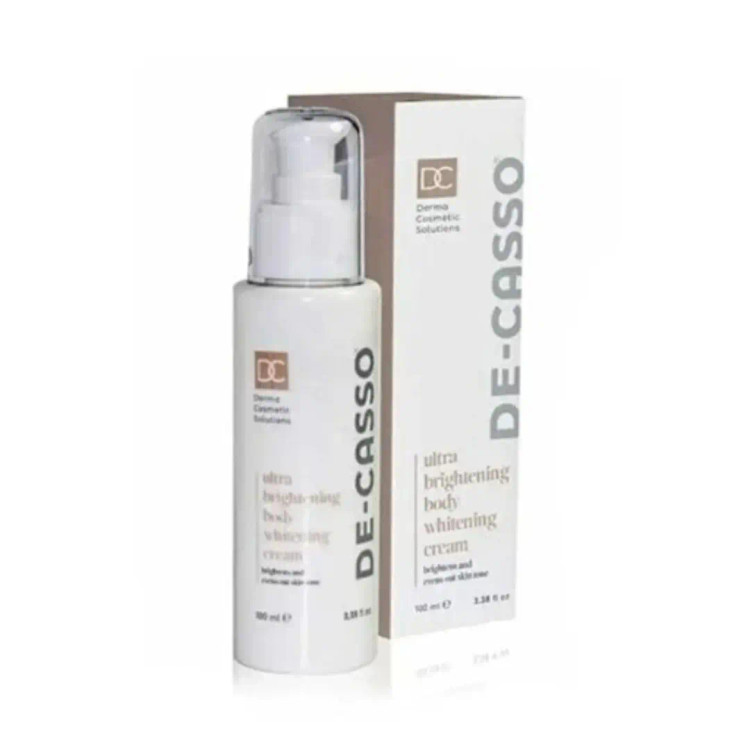 کرم سفید کننده بدن دکاسو 100 میلی لیتر De-casso body whitening cream 100 ml