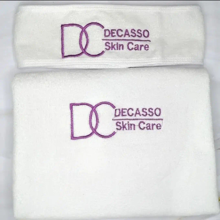 ست حوله و هدبند دکاسو Decasso towel and headband set