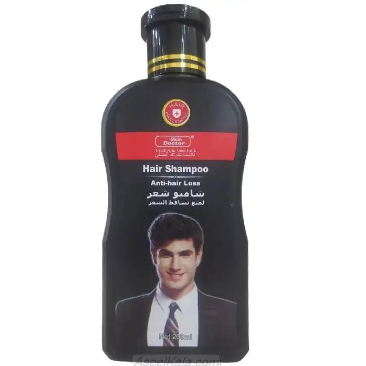 شامپو جلوگیری از ریزش و تقویت کننده مو وکتر اسکین Skin Doctor حجم 200 میل