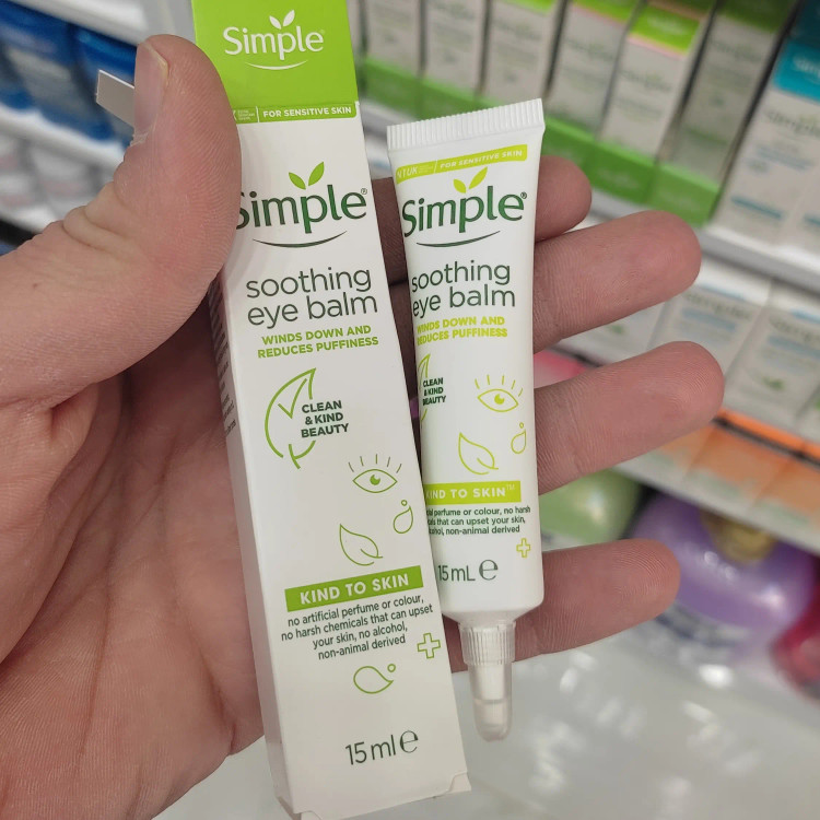 کرم دور چشم سیمپل مدل Soothing Eye Balm حجم 15 میلی لیتر
