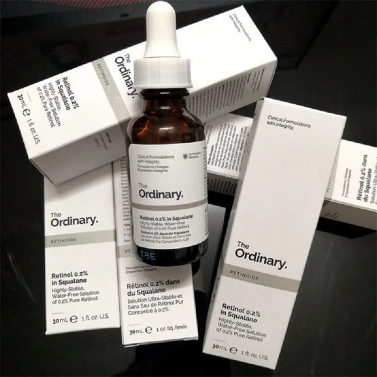 سرم رتینول ضدچروک اوردینری مدل Retinol درصد-1-0.2-5. in Squalane حجم 30 میل