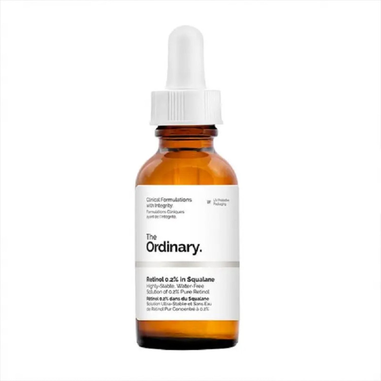 سرم رتینول ضدچروک اوردینری مدل Retinol درصد-1-0.2-5. in Squalane حجم 30 میل