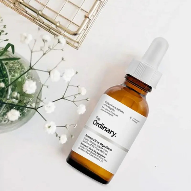 سرم رتینول ضدچروک اوردینری مدل Retinol درصد-1-0.2-5. in Squalane حجم 30 میل