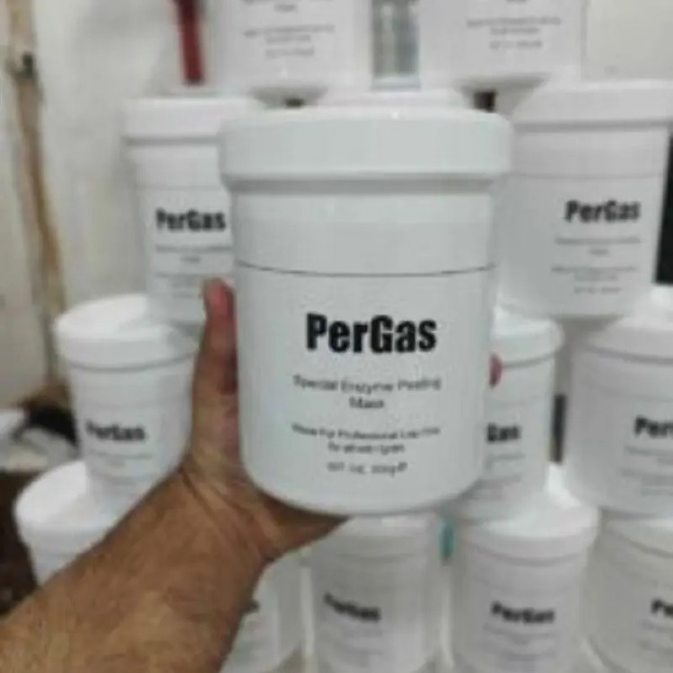 پیلینگ آنزیمی پرگاس حجم 300 گرم PerGas enzyme peeling 300 gr