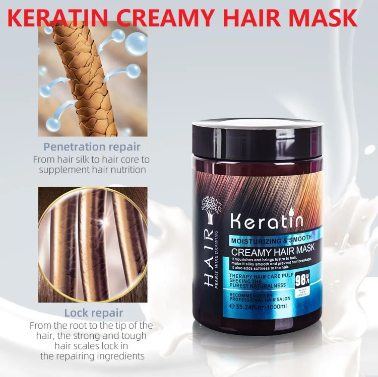 ماسک موی کراتین 1000میل Hair keratin