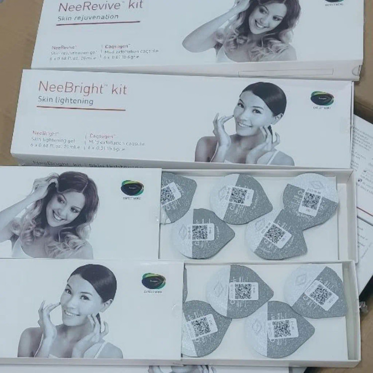 کیت پلاژن مدل ضد لک و روشن کننده بارکدار اصلیNeeBright