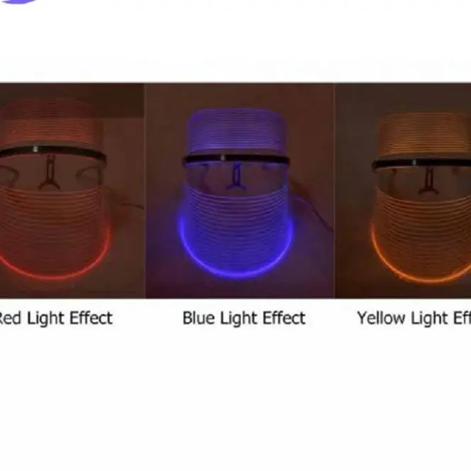 ماسک صورت LED نور درمانی با فناوری جدید میکروجریان