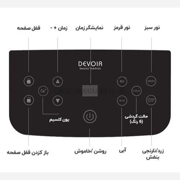 تونل ال ای دی و کلسیم تراپی دوویر DEVOIR