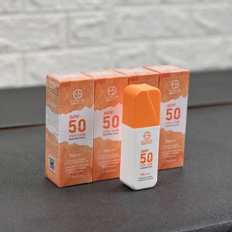 لوسیون ضدآفتاب استیلن SPF50 روشن کننده و جوانساز
