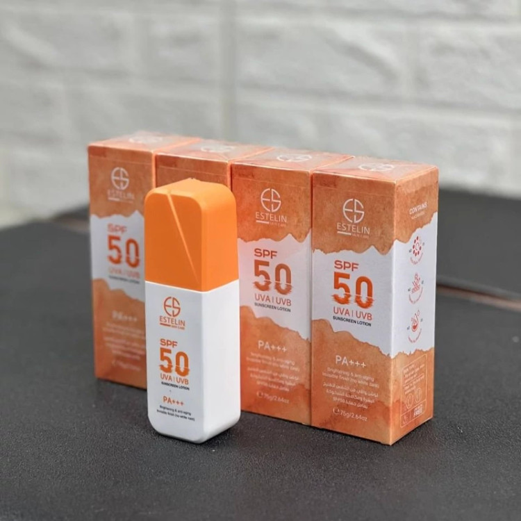 لوسیون ضدآفتاب استیلن SPF50 روشن کننده و جوانساز