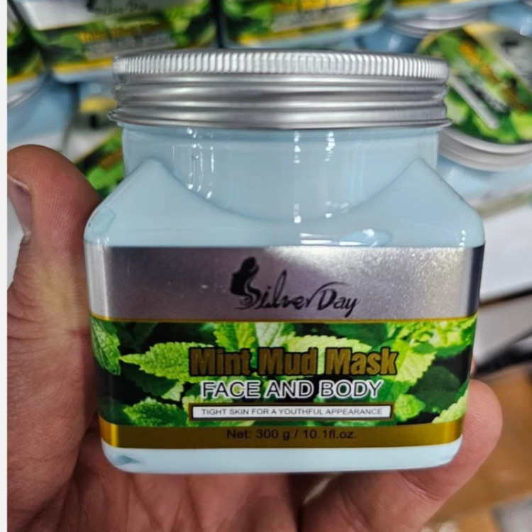 ماسک گچی نعنا سیلور دی حجم 300 گرمی