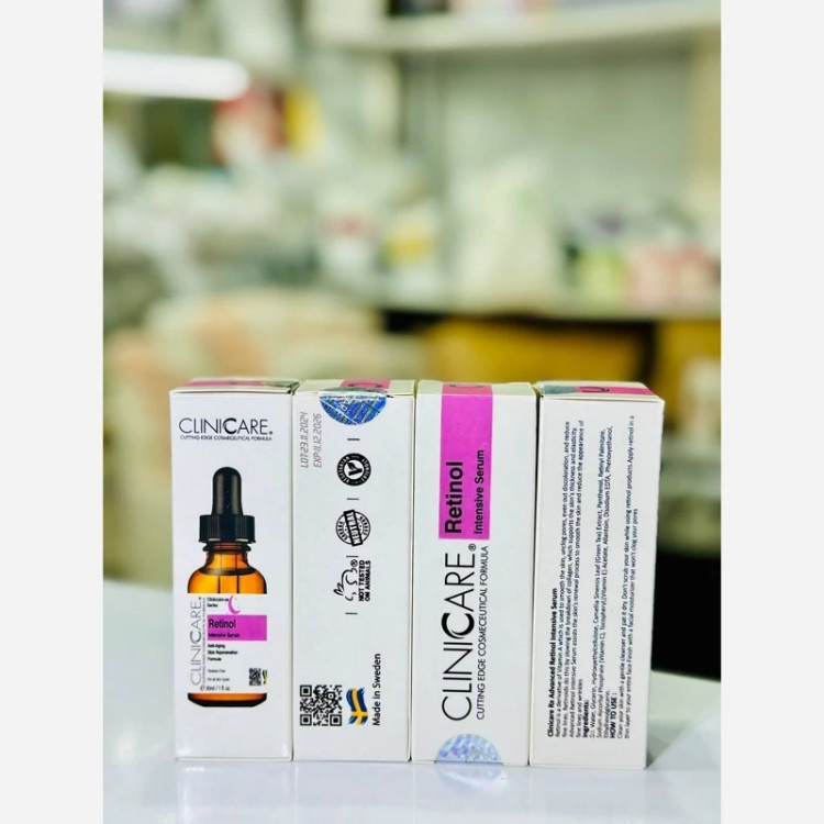 سرم رتینول کلینیکرمحصول کشور سوئد