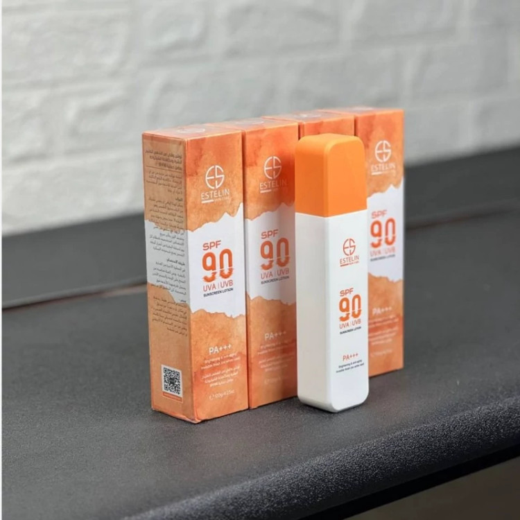 لوسیون ضدآفتاب استیلن SPF90 روشن کننده و جوانساز