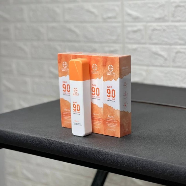 لوسیون ضدآفتاب استیلن SPF90 روشن کننده و جوانساز