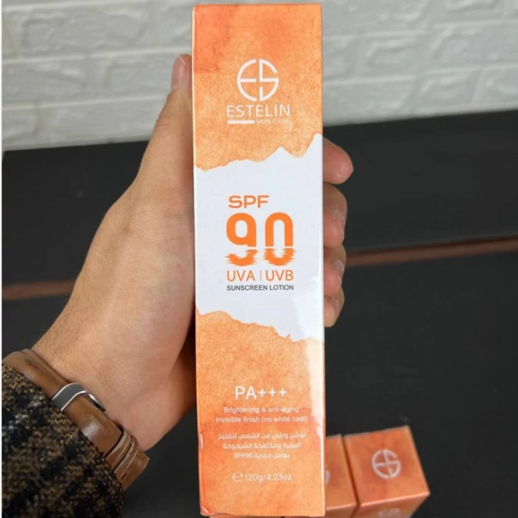 لوسیون ضدآفتاب استیلن SPF90 روشن کننده و جوانساز