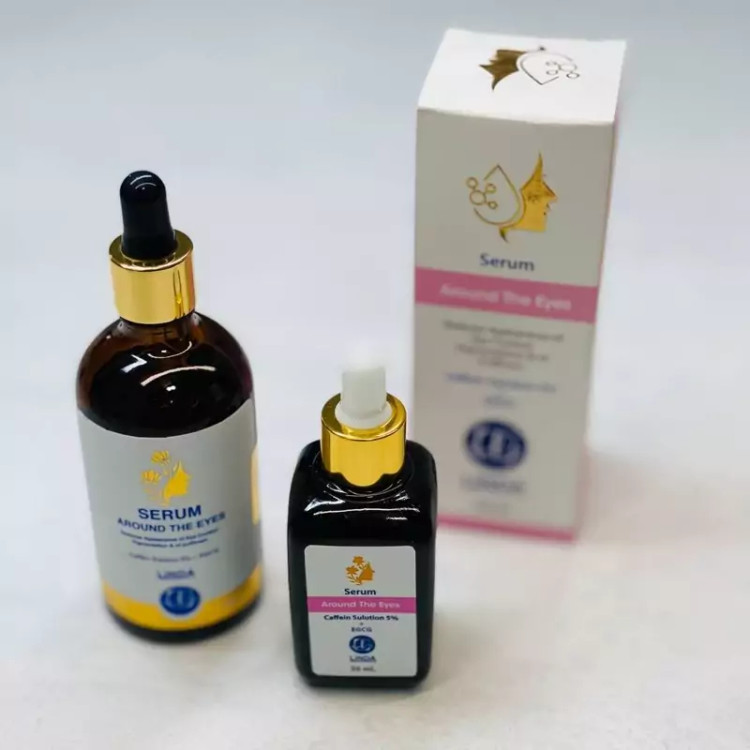 سرم دور چشم کافئین لیندا LINDA