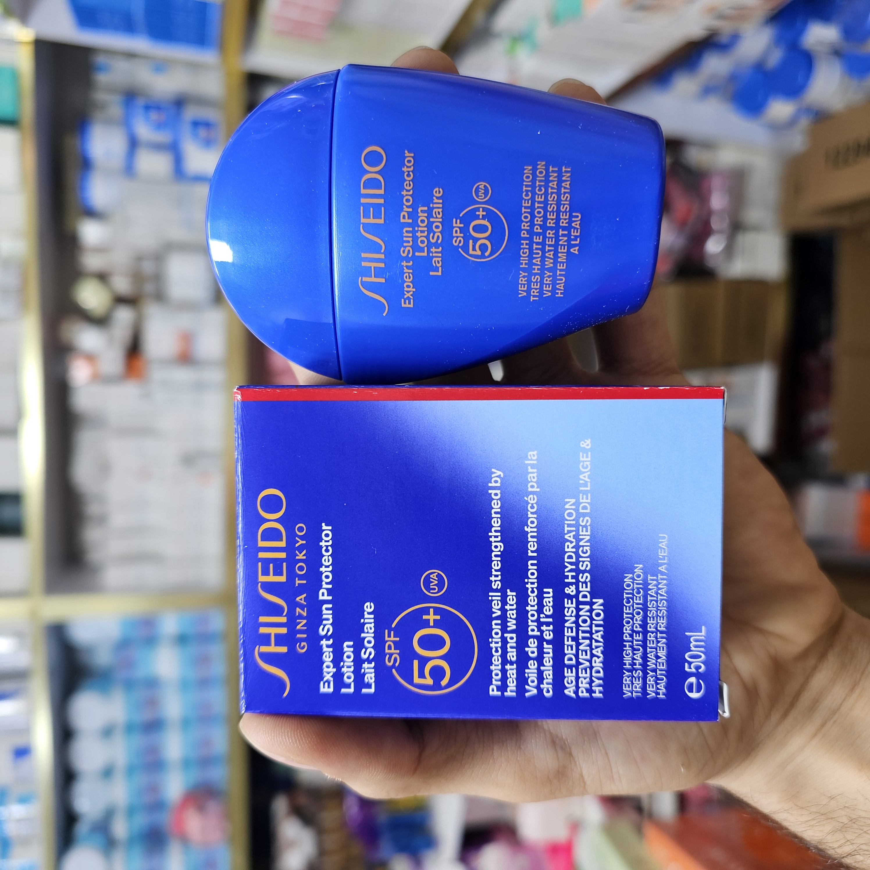 ضد آفتاب ضد چروک SPF 50 حجم ۵۰ میلی لیتر طرح جدید