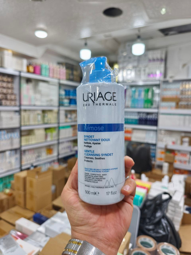 پاک کننده صورت اوریاژ اورجینال Uriage 3661434005916 Xemose Face and Body Cleansing Gel 500 ml