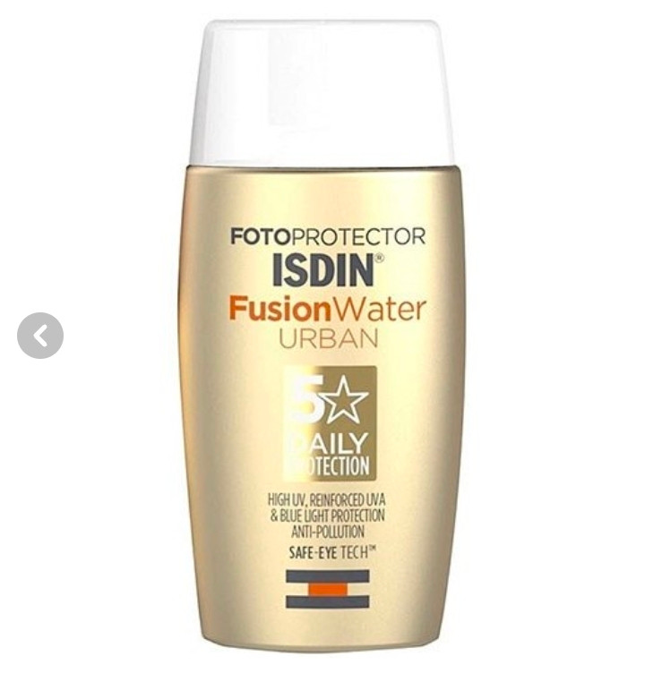 کرم ضد آفتاب اوربان فیوژن واتر ایزدین SPF30 حجم ۵۰ میل بی رنگ