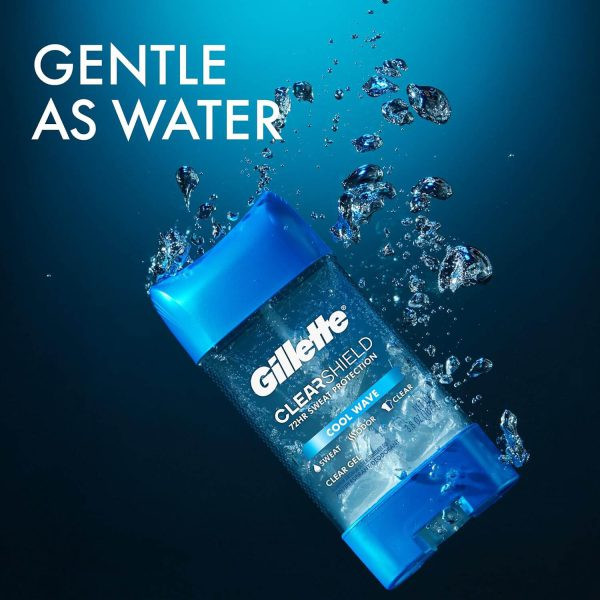 مام استیک ژله ای ژیلت Gillette مدل کول ویو COOL WAVE حجم 107 گرم (اورجینال)