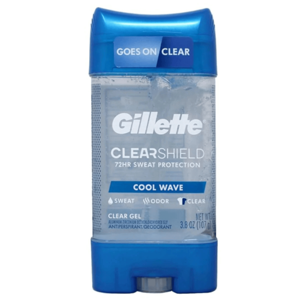 مام استیک ژله ای ژیلت Gillette مدل کول ویو COOL WAVE حجم 107 گرم (اورجینال)