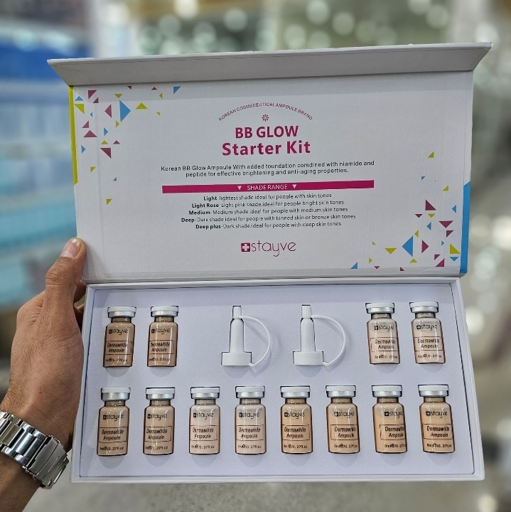 کرم پودر دائم بی بی گلو استایوی Stayve پک ۱۲ عددی