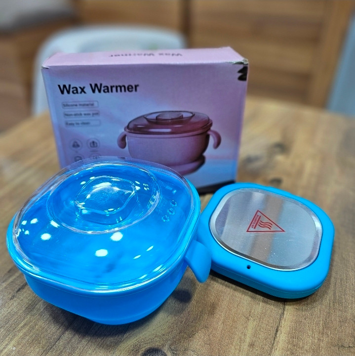 دستگاه وکس سیلیکونی ، موم گرم کن اصلی وارداتی تاشو سلیکونی مربع wax warmer