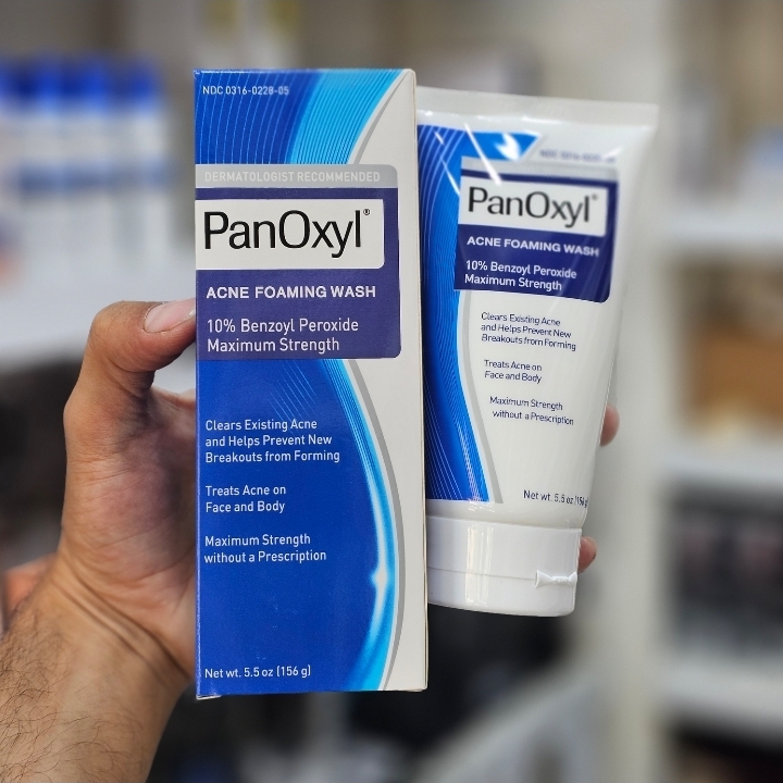 شوینده فومینگ آکنه پانکسیل بنزول پروکساید 10% 156گرم PanOxyl