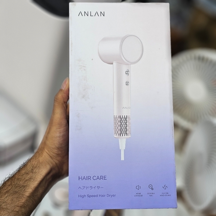 سشوار یونی حرفه‌ای Anlan مدل XF-005 قدرت ۱۵۰۰ وات
